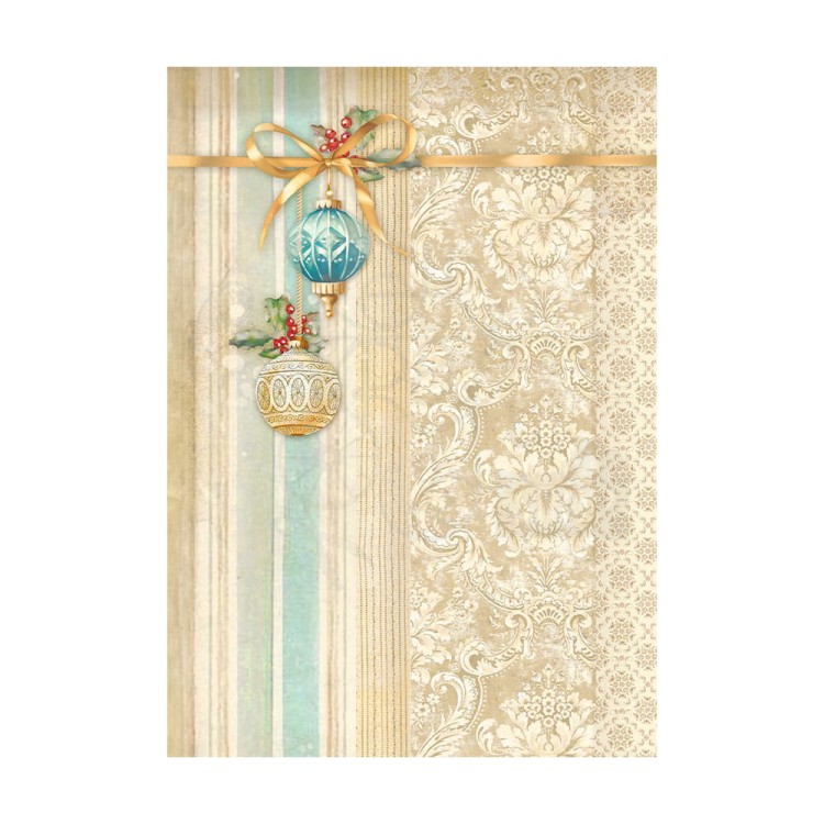 Papier ryżowy A6 The Nutcracker Backgrounds tła - zestaw 8szt DFSAK6027 Stamperia