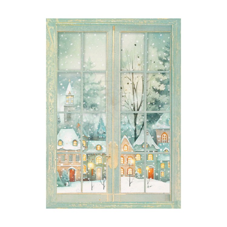 Papier ryżowy A6 The Nutcracker Backgrounds tła - zestaw 8szt DFSAK6027 Stamperia