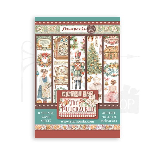 Papier washi A5 The Nutcracker SBW10 Stamperia