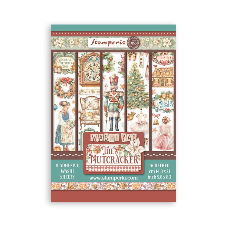 Papier washi A5 The Nutcracker SBW10 Stamperia