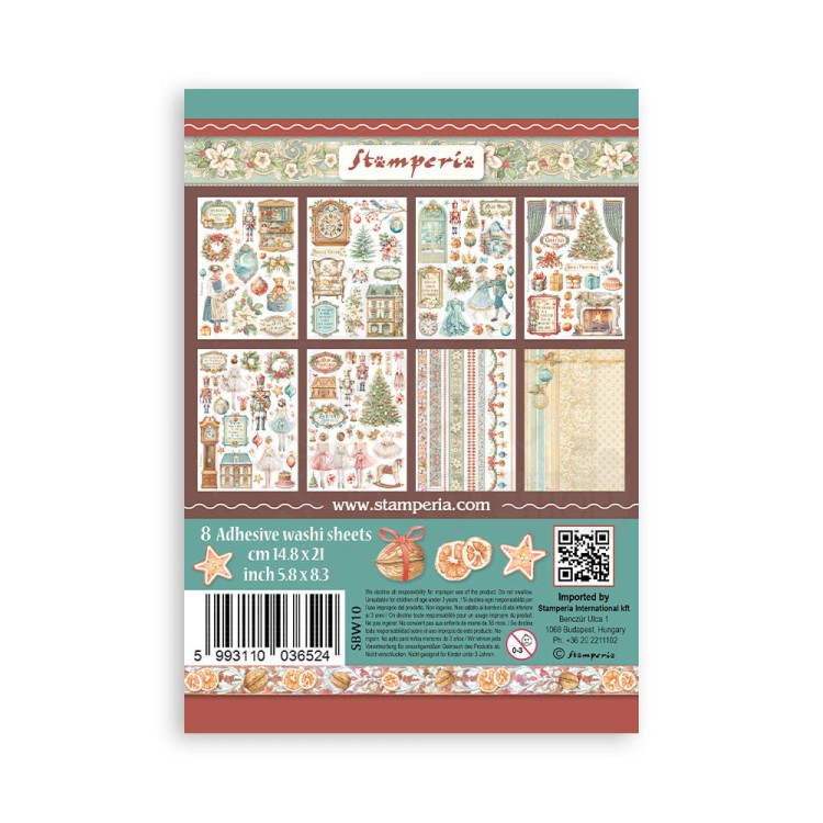 Papier washi A5 The Nutcracker SBW10 Stamperia