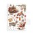 Papier washi A5 Gear Up For Christmas SBW09 Stamperia