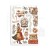 Papier washi A5 Gear Up For Christmas SBW09 Stamperia