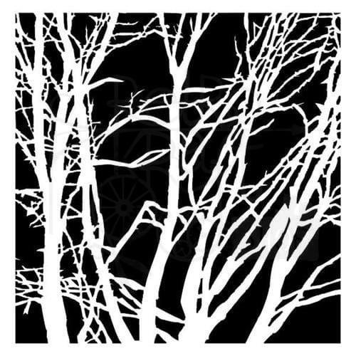 Szablon maska Trees drzewo 13arts