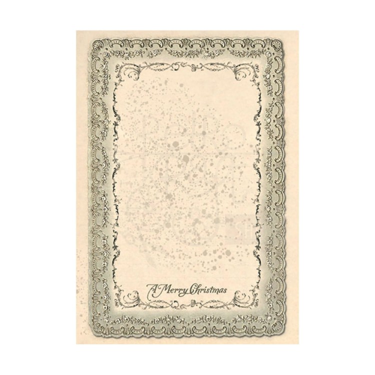 Papier ryżowy A6 Classic Christmas Backgrounds tła - zestaw 8szt DFSAK6028 Stamperia