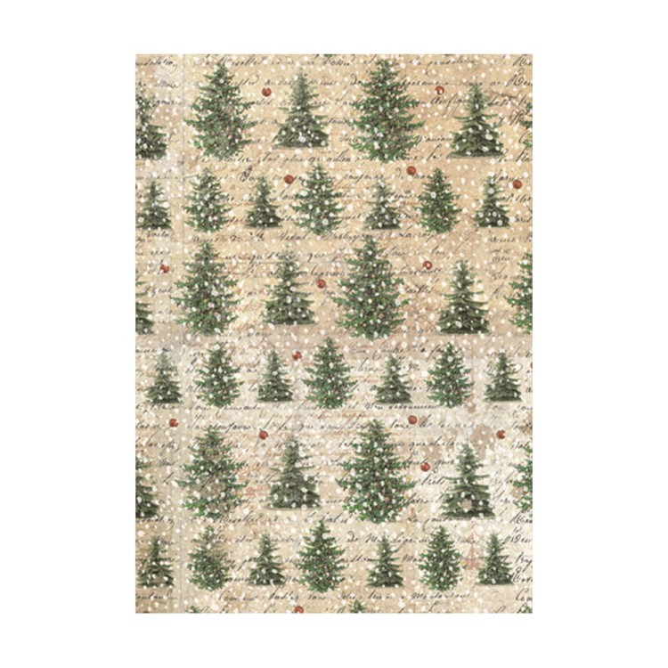 Papier ryżowy A6 Classic Christmas Backgrounds tła - zestaw 8szt DFSAK6028 Stamperia