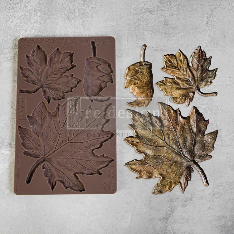 Foremka silikonowa 20x13 Falling Leaves Fantasy 672232 Prima