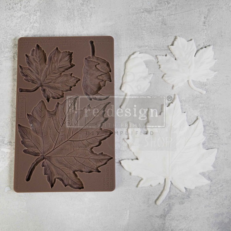 Foremka silikonowa 20x13 Falling Leaves Fantasy 672232 Prima