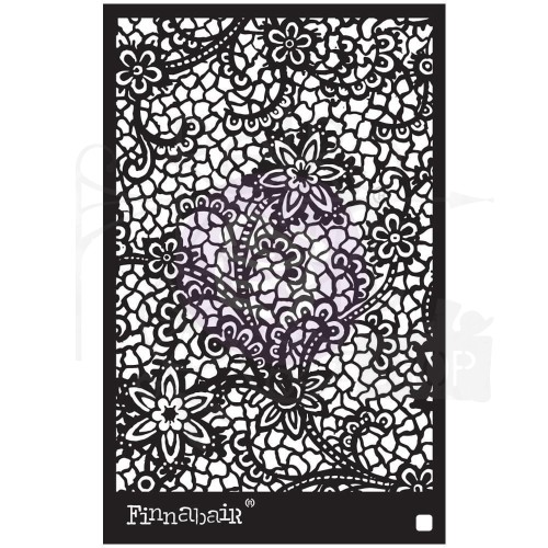 Szablon maska Floral Net kwiaty Prima