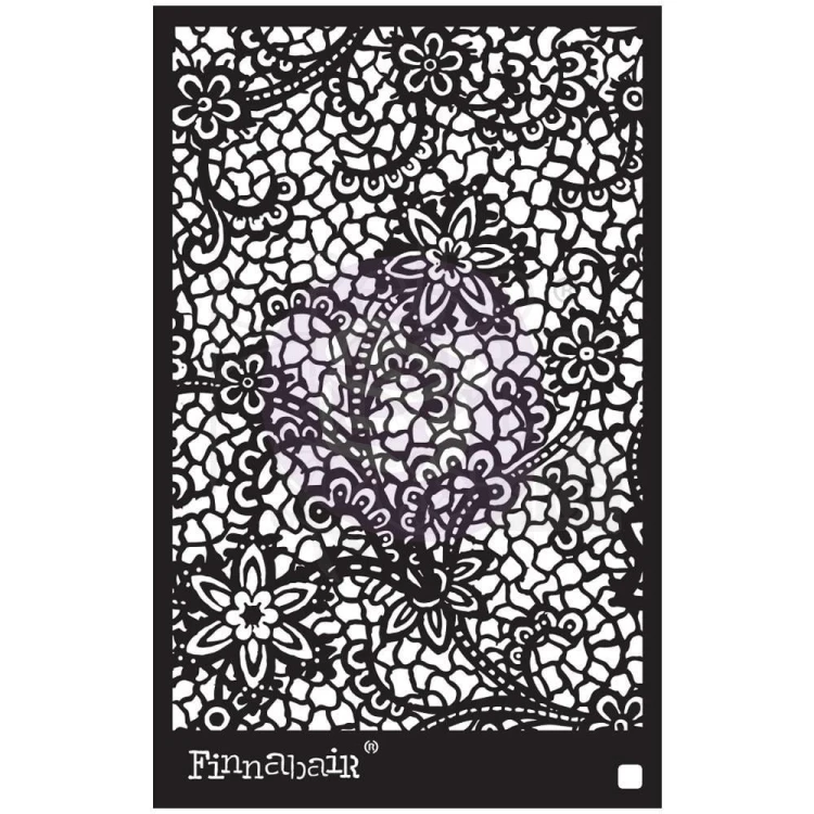 Szablon maska Floral Net kwiaty Prima