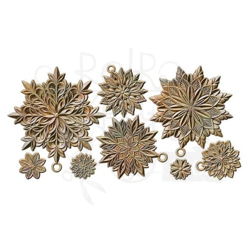 Foremka silikonowa 25x13 Papercraft Charms 670405 Prima