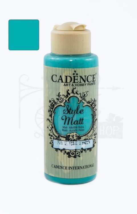 Farba akrylowa matowa Style Matt niebieski morski 120ml S9037 Cadence