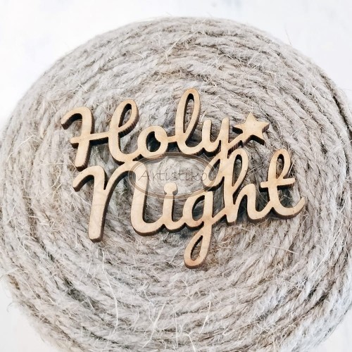 Napis HDF Holy Night Artistiko