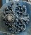 Foremka silikonowa 20x13 Round ornaments LBMF106 LaBlanche
