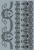 Szablon maska A4 Ornamenty 10 LBS065 LaBlanche