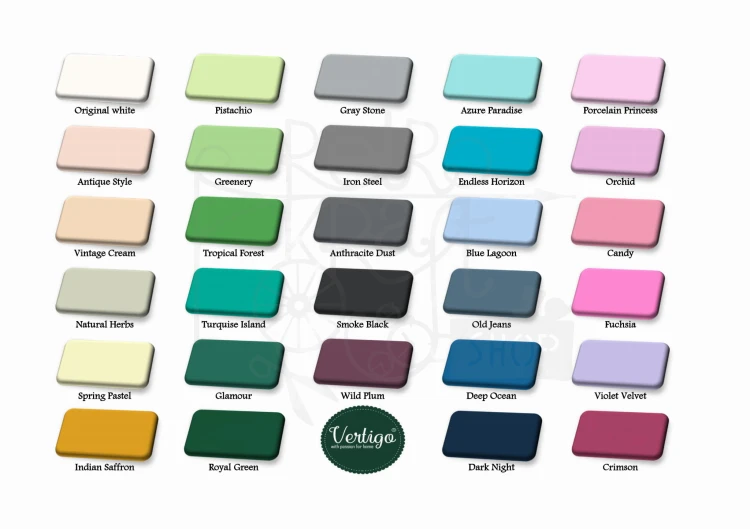Farba kredowa Chalk Paint Pistachio 400ml Vertigo