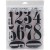Stempel gumowy kauczukowy Numeric CMS161 Tim Holtz Stampers Anonymous