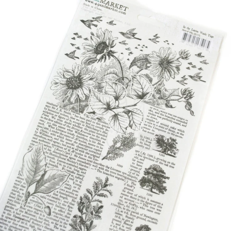 Washi Tape Vintage Artistry In The Leaves 2 arkusze VAL-35175 49 And Market
