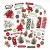 Ozdoby tekturowe Die-cuts Evergreen Season Chipboard Set 60szt ES-28546 49 And Market