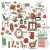 Ozdoby papierowe Die-cuts Evergreen Season Elements 97szt ES-28508 49 And Market