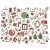 Ozdoby papierowe Die-cuts Evergreen Season Elements Mini 128szt ES-28522 49 And Market