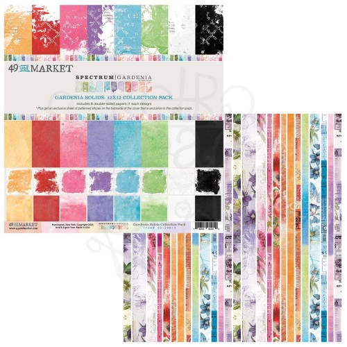 Zestaw papierów 30x30 Spectrum Gardenia Solids SG-24012 49 And Market