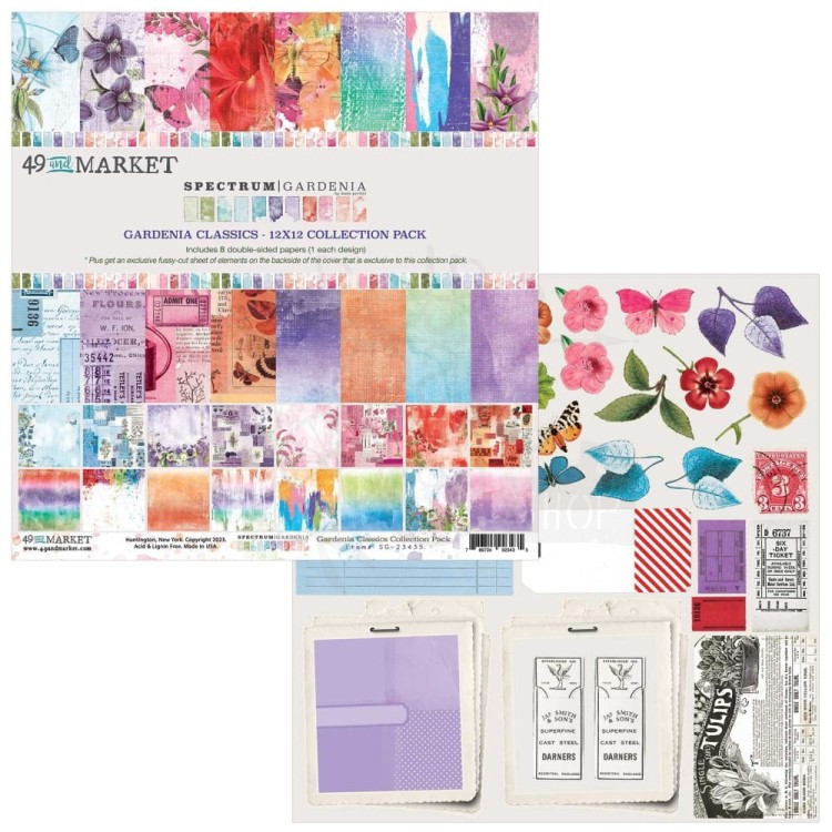 Zestaw papierów 30x30 Spectrum Gardenia Classics SG-23435 49 And Market