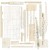 Ozdoby papierowe Die-cuts Curators Essential 46 elementów C-37094 49 And Market