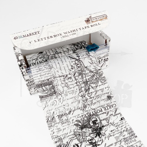 Taśma washi tape Curators Letterbox 10cm C-35625 49 And Market