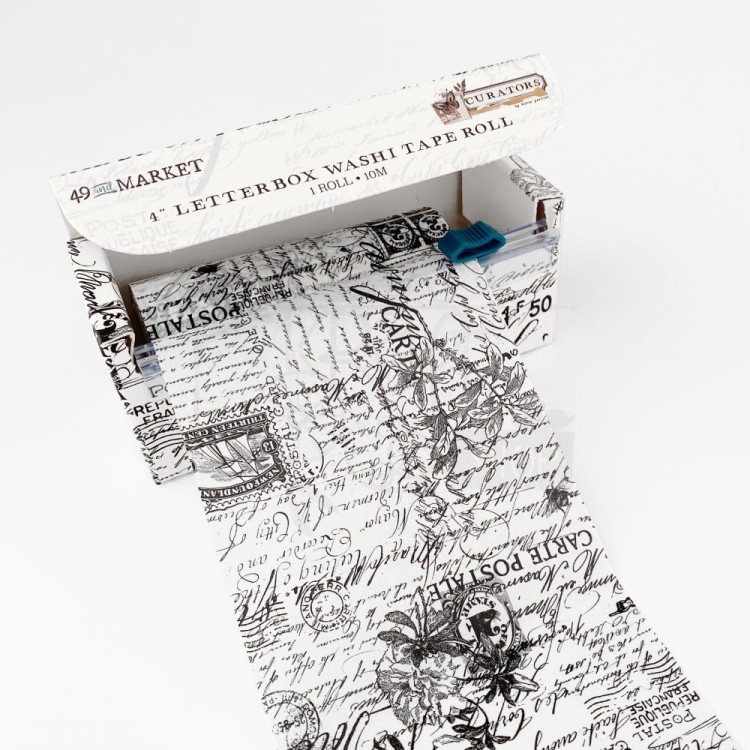 Taśma washi tape Curators Letterbox 10cm C-35625 49 And Market