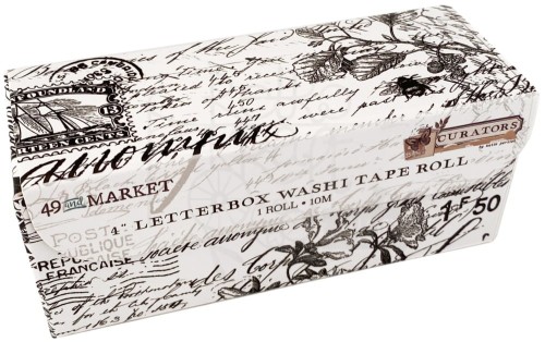 Taśma washi tape Curators Letterbox 10cm C-35625 49 And Market