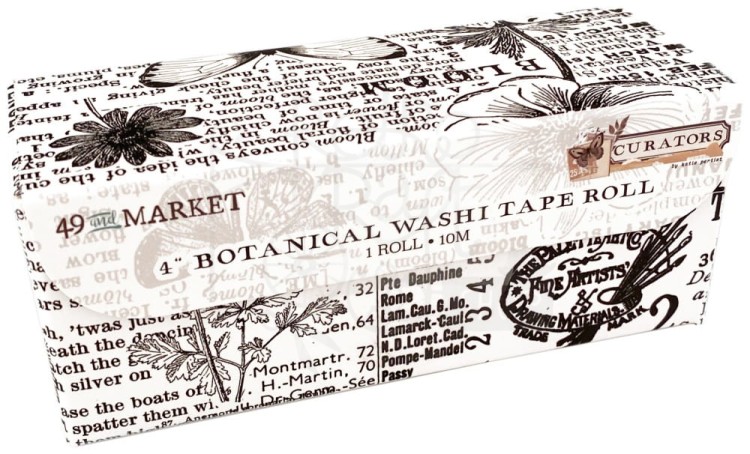 Taśma washi tape Curators Botanical 10cm C-35588 49 And Market