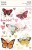 Rub-On transfer 15x20cm Simple Vintage Essentials motyle 2 arkusze 22241 Simple Stories