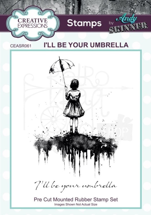 Stempel akrylowy I'll Be Your Umbrella CEASR061 Creative Expressions