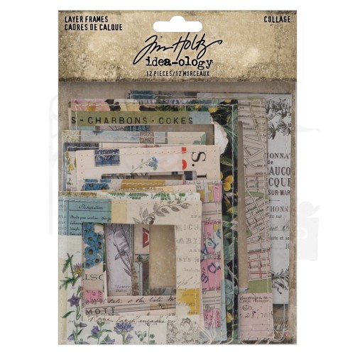 Ozdoby papierowe ramki Idea-Ology Layer Frames TH94318 Tim Holtz
