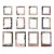 Ozdoby papierowe ramki Idea-Ology Layer Frames TH94318 Tim Holtz