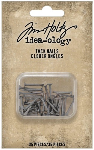Ozdoby metalowe gwoździe Idea-Ology Tack Nails TH94240 Tim Holtz
