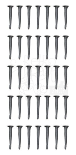Ozdoby metalowe gwoździe Idea-Ology Tack Nails TH94240 Tim Holtz