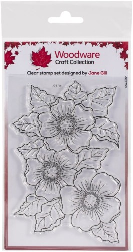 Stempel akrylowy Singles Scented Blooms JGS756 Woodware Craft Collection