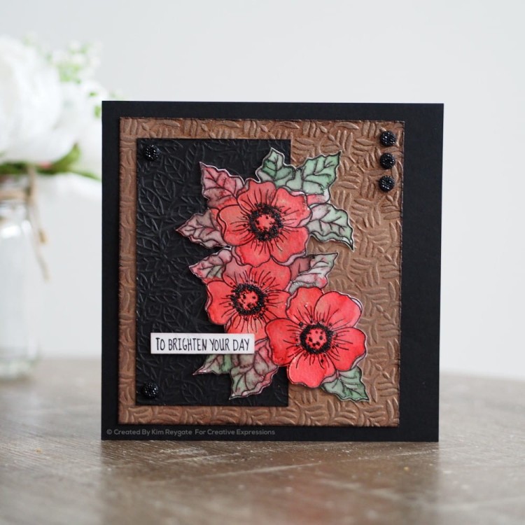 Stempel akrylowy Singles Scented Blooms JGS756 Woodware Craft Collection