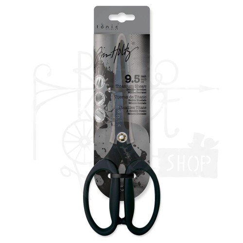 Nożyczki Tim Holtz Non-Stick Titanium Shears Micro Serrated Scissors 9.5'' 819EUS Tonic Studios