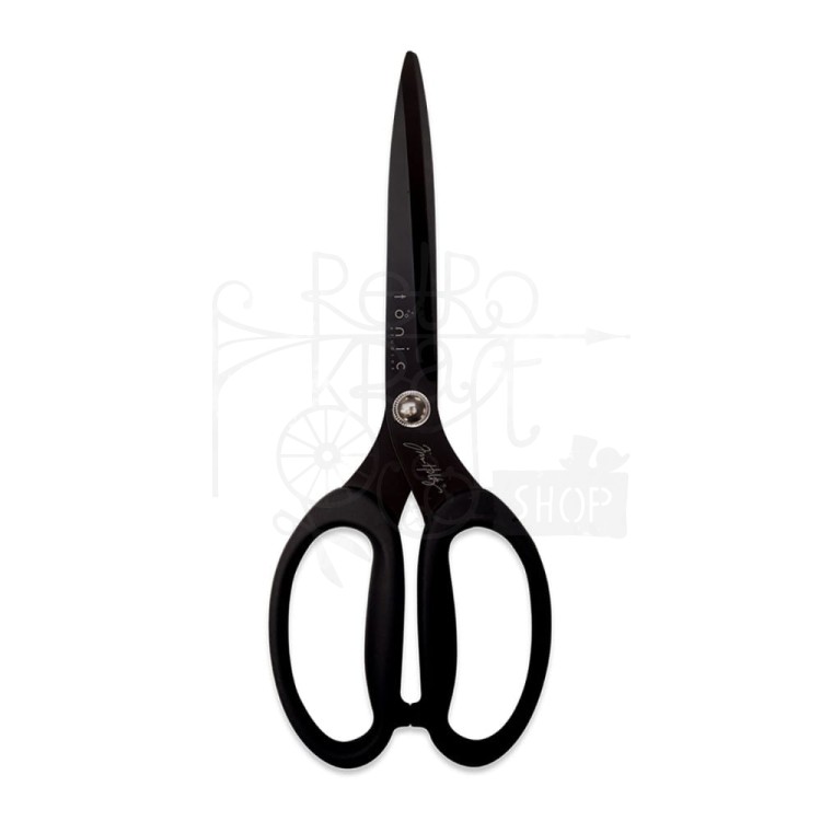 Nożyczki Tim Holtz Non-Stick Titanium Shears Micro Serrated Scissors 9.5'' 819EUS Tonic Studios