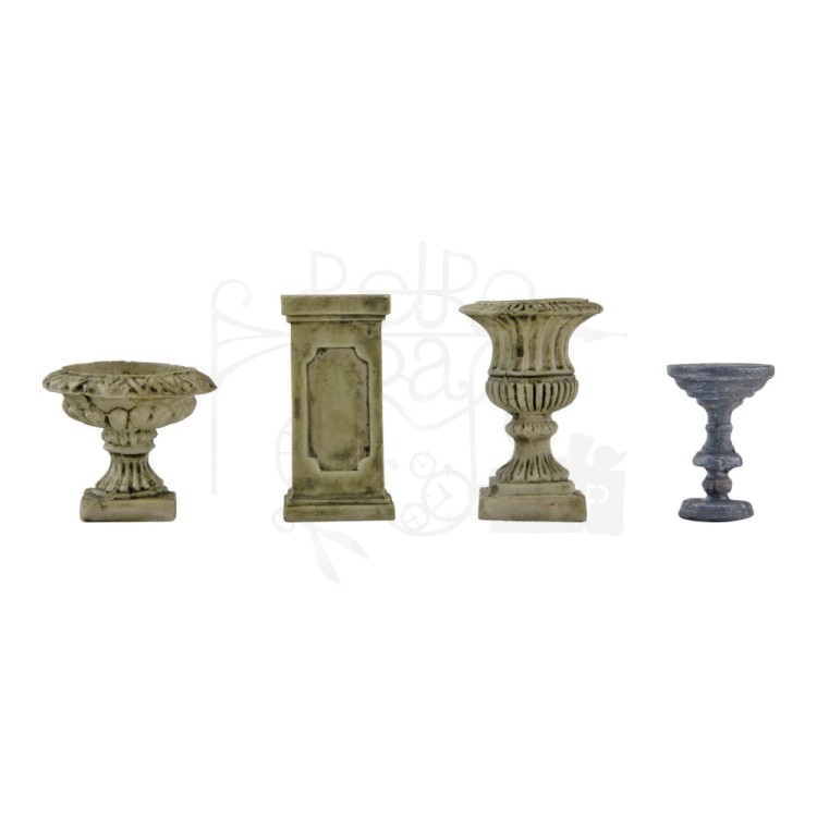 Ozdoby żywiczne urny Idea-Ology Conservatory TH94395 Tim Holtz