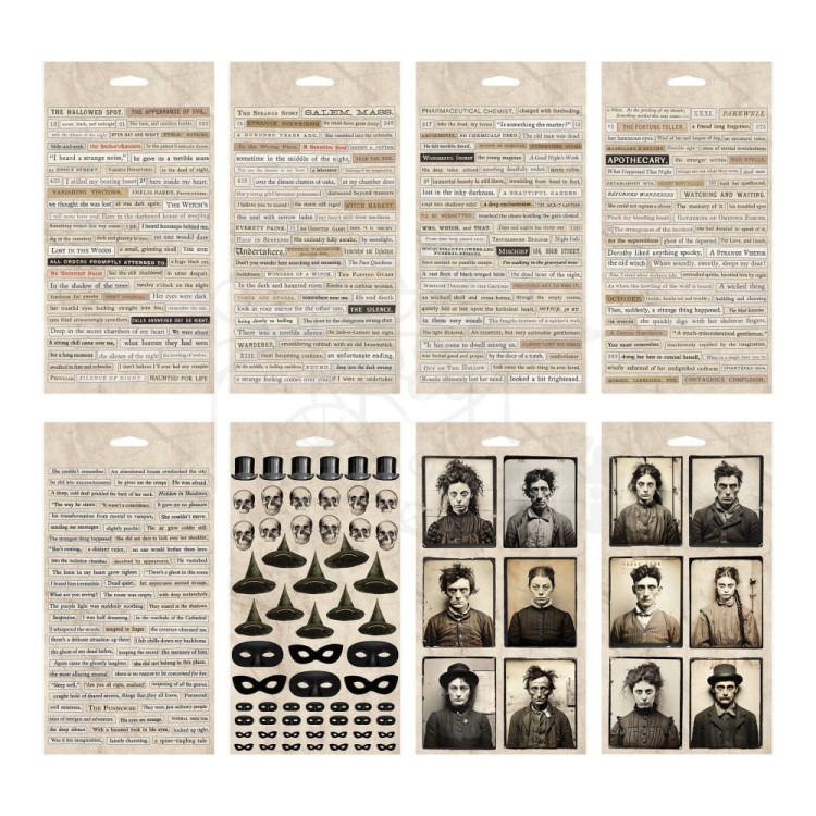 Naklejki Idea-Ology Sticker Book Halloween TH94402 Tim Holtz