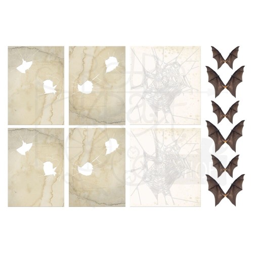 Ozdoby foliowe Idea-Ology Transparencies TH94404 Tim Holtz