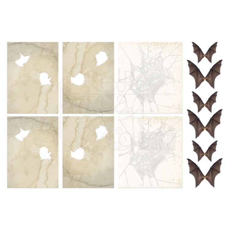 Ozdoby foliowe Idea-Ology Transparencies TH94404 Tim Holtz