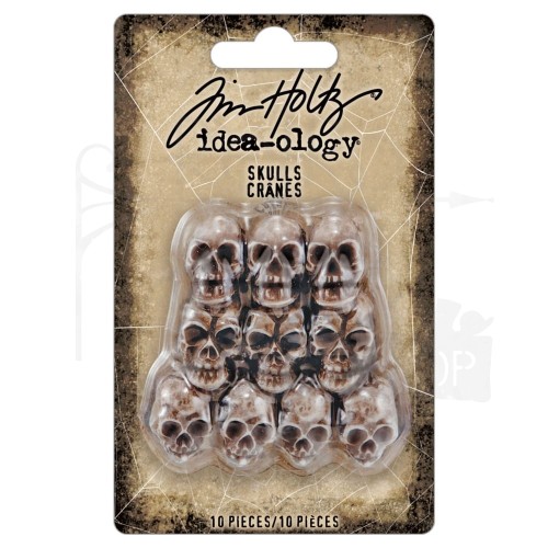 Ozdoby żywiczne czaszki Idea-ology Skulls TH94401 Tim Holtz