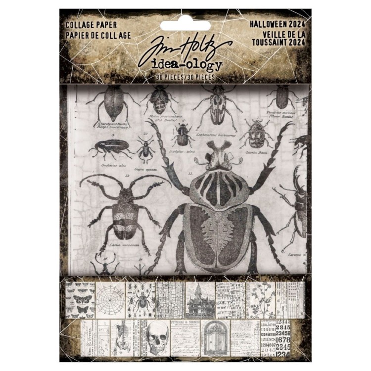 Idea-ology Collage Paper Halloween TH94393 Tim Holtz