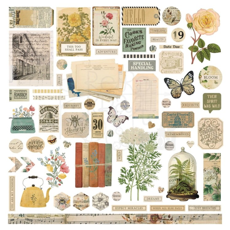 Naklejki papierowe Everyday Junque EDJ4604 PhotoPlay