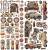 Ozdoby papierowe Die-cuts Rust And Revs Elements RAR-29116 49 And Market